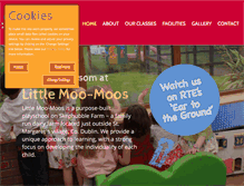 Tablet Screenshot of littlemoomoos.ie